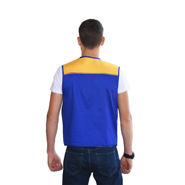 Multicolor working vests for men outside safety vest for climbing fishing rompi