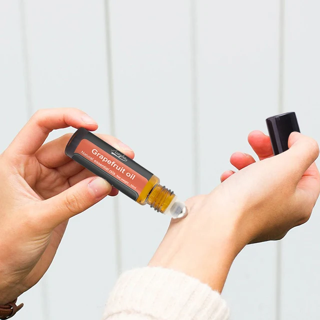 Essential Oil Roll-On 10 ml Absolute Aromas Rollerball - Contains grapefruit essential oil wonderful choice for relaxing