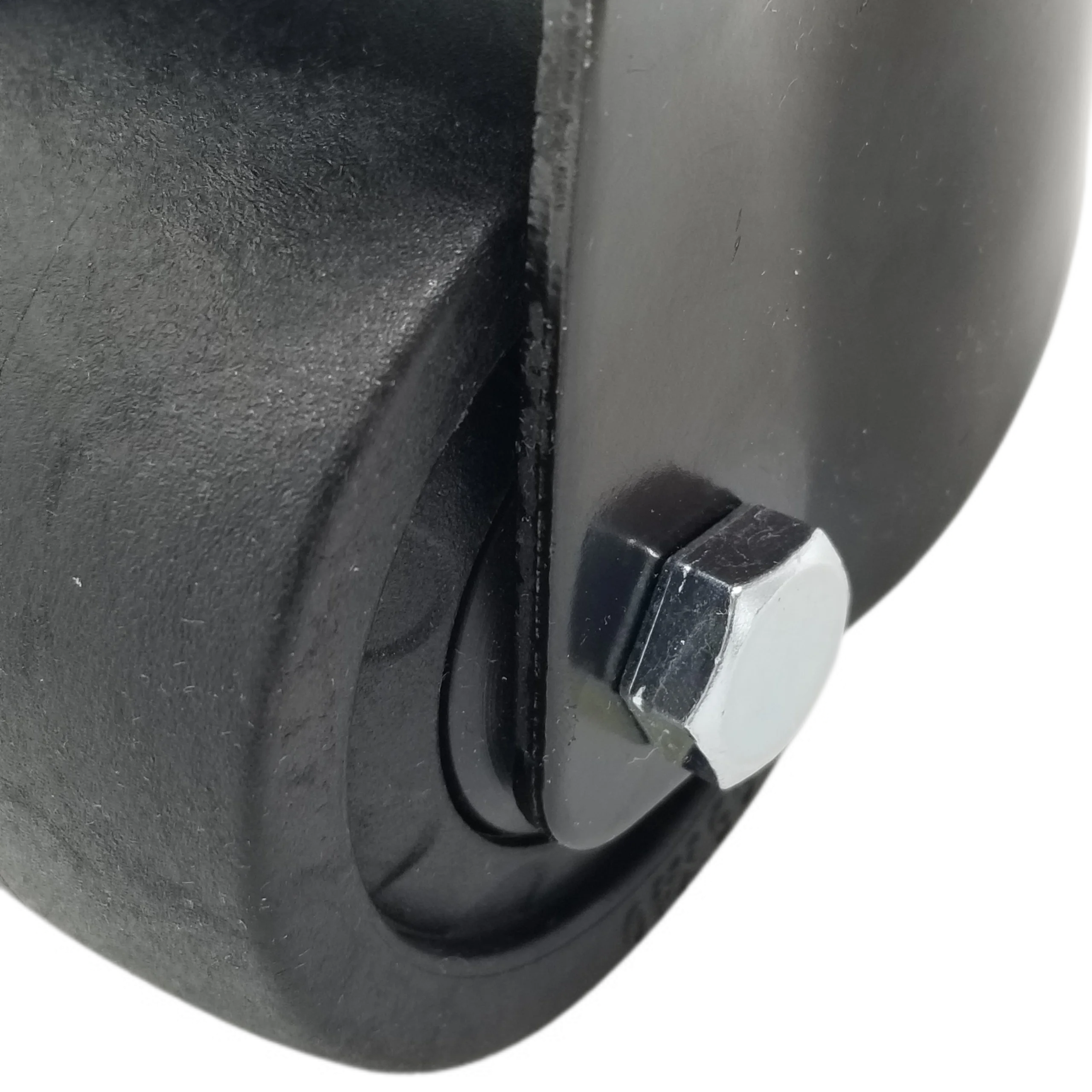 Saving Cost Flat Universal Low Center Gravity Nylon Denim 300KG Hospital Equipment 2.5 Inch Flush Mount Roller Caster