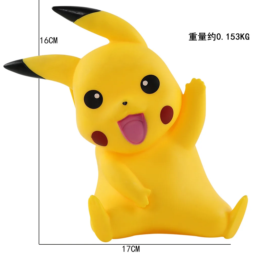 car accessories interior decoration figures PVC pikachu charater cartoon doll girl boy collection 3D toy anime action figure