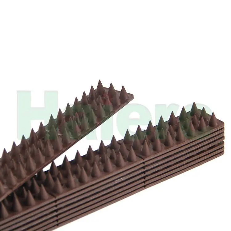 Hairec Pest Control Good Quality Anti Cat Spikes Cat Repellant Mat Spikes Anti Cat Fence Spikes