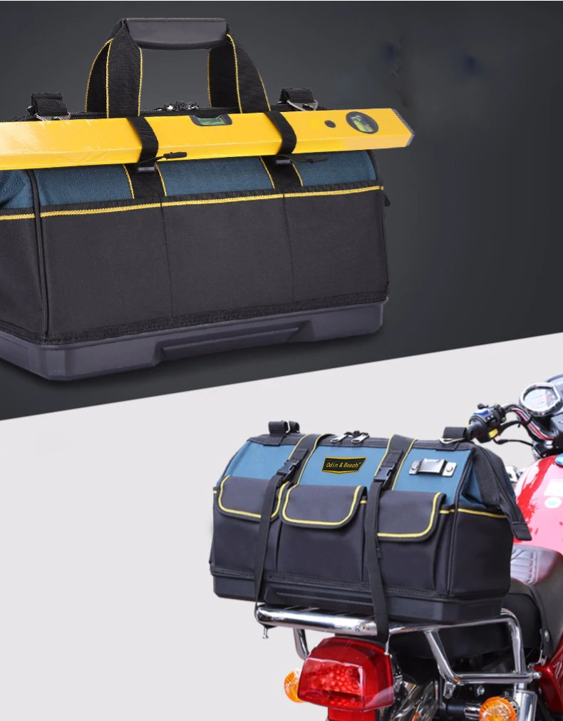 Oem Heavy Duty Large Capacity Engineer Electrical Tool Bag Electrician Tool Bag