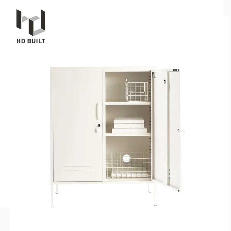 Metal Cabinet Locker Stand Storage Locker for Home Furniture School Use Living Room Furniture