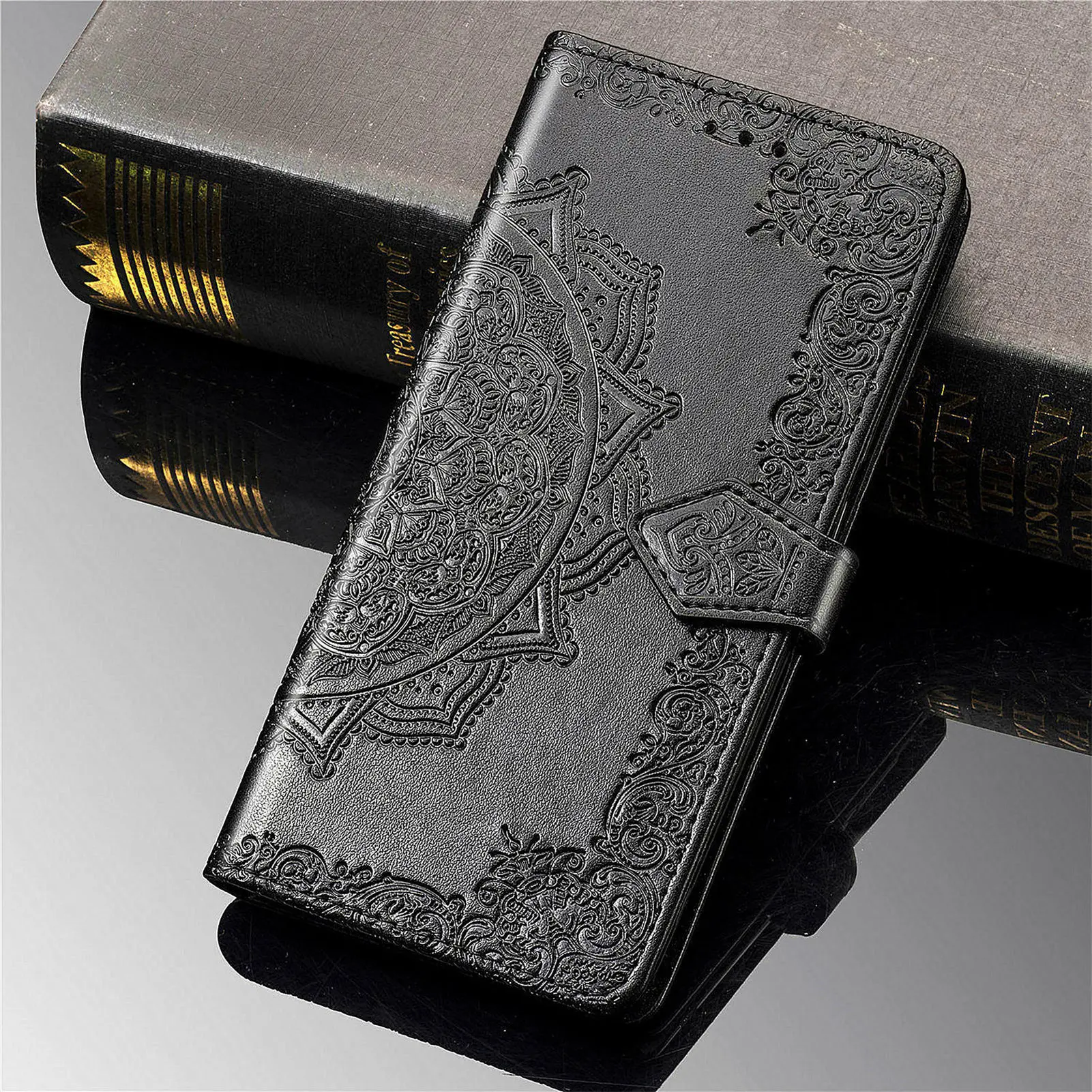 Mandala PU Leather Phone Case Multiple Soft Leather Phone Cases Fashionable Novel Selling Mobile Phone Case