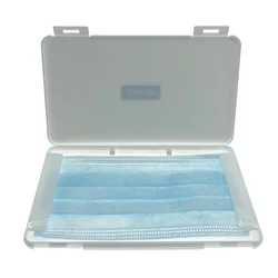 Антибактериальный портативный чехол для маски с логотипом на заказ, коробка для хранения маски с кусачками