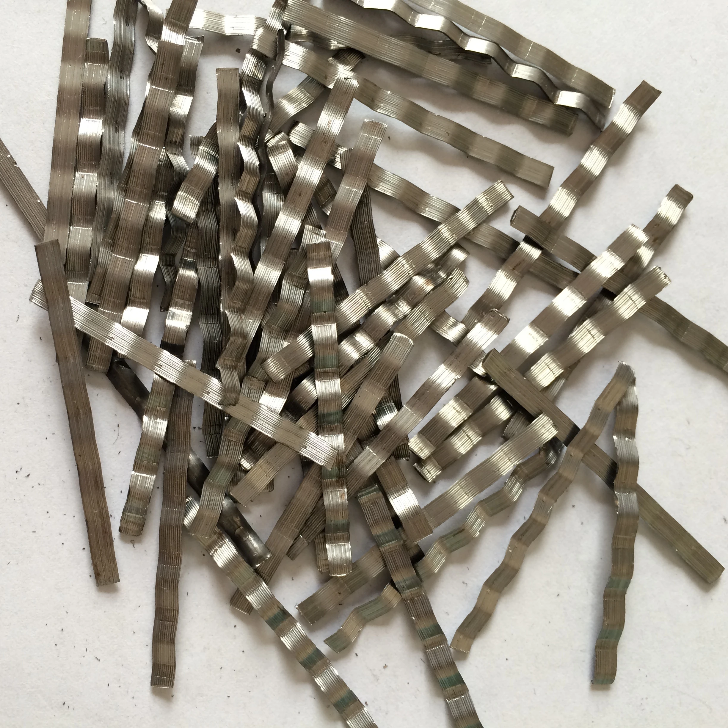 
wavy steel fiber for concrete and building 