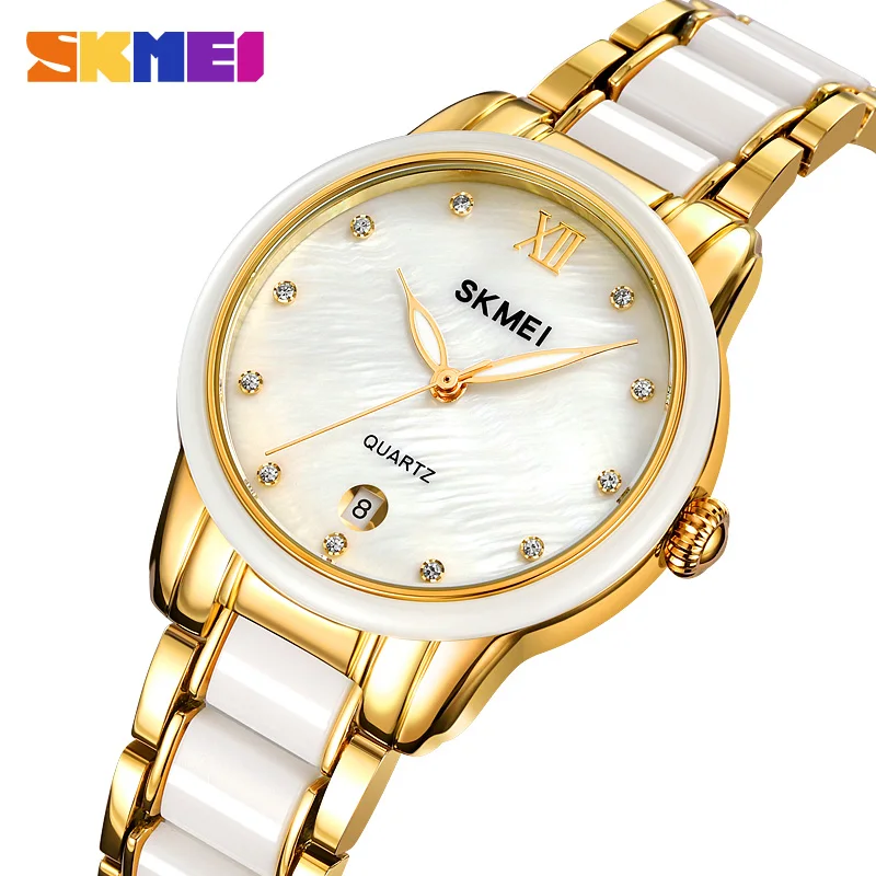 SKMEI 2175 top quality wrist elegant ladies watch for girls stylish custom logo quartz watch