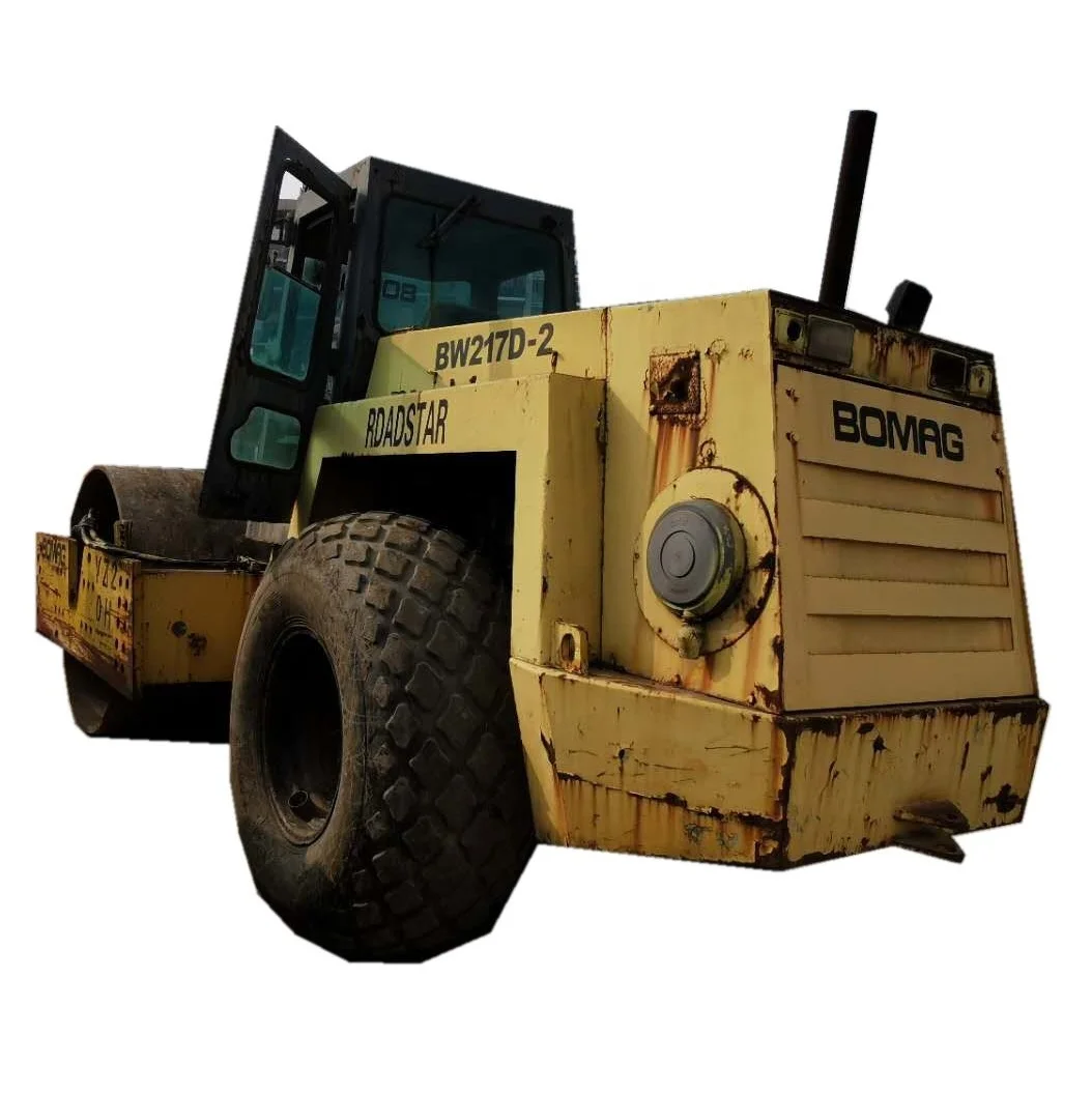 High Efficiency Bomag Used BW217D Road Roller Secondhand Bomag 217 219 Cheap Price Compactor