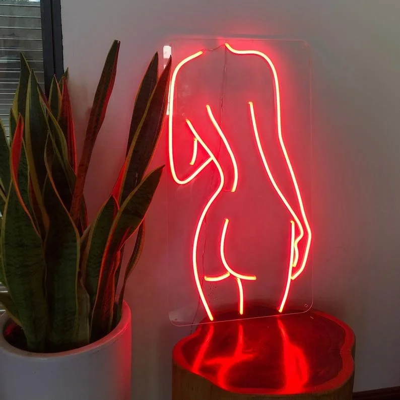 Drop Shipping Custom Logo Acrylic Base Happy Birthday Coffee Smoke Store Front Open Letter Illuminated Electronic Neon Led Sign