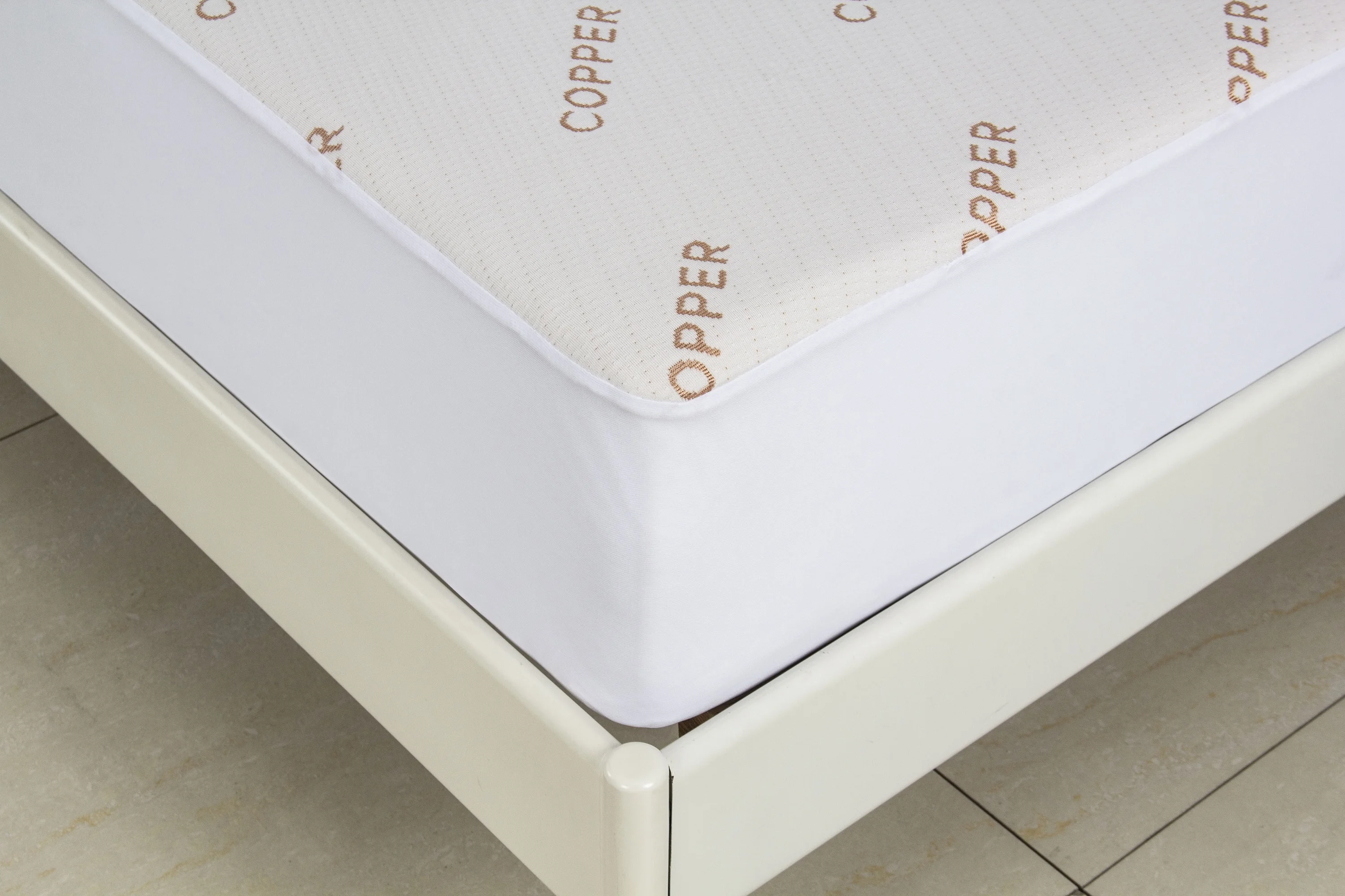no waterproof copper infused mattress protector home use for bed anti dust protect the mattress