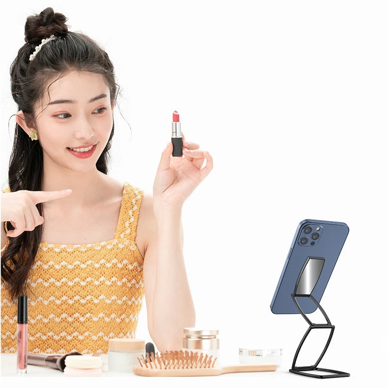 Wholesale Support All Sizes of Mobile Phones Unique Style Multiple Colors Available Foldable Portable Mobile Phone Holder Stand