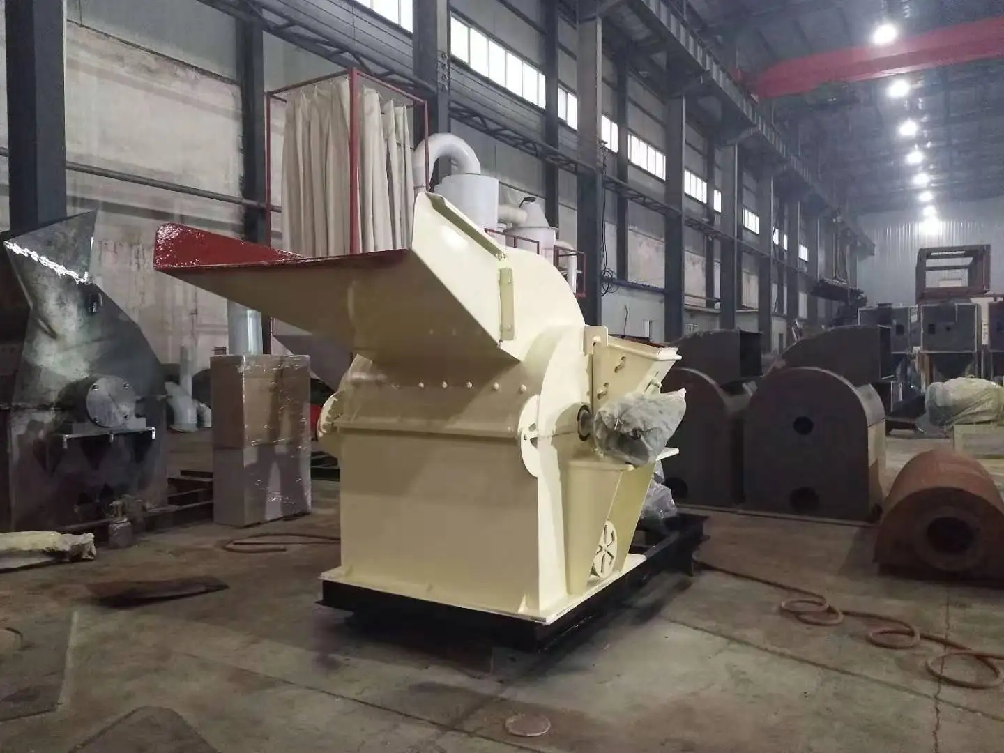 Good quality mini combined mushroom industrial wood sawdust making machine for producing sawdust