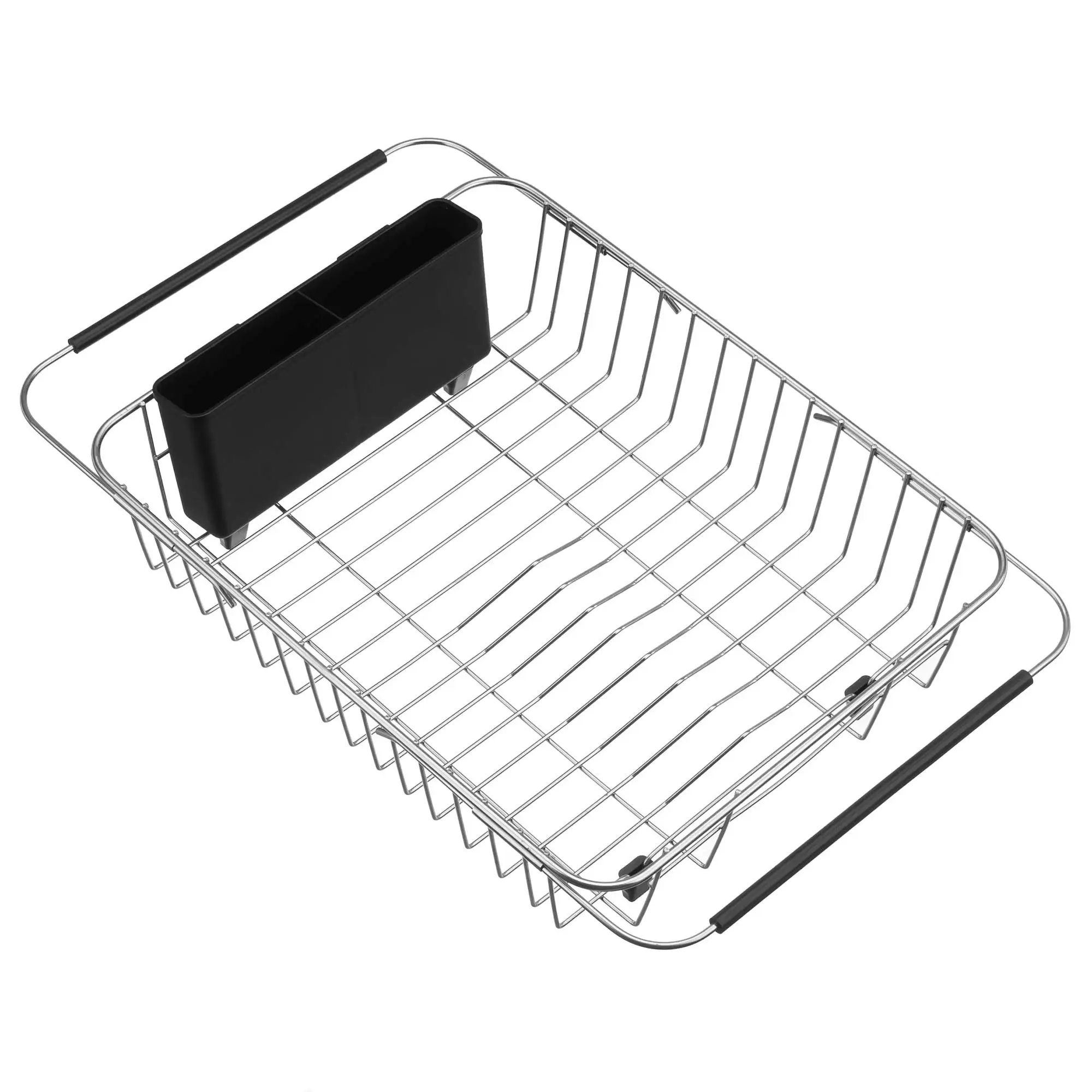 insighthome Hot Selling Kitchen Supplies Wheat Straw Washing Folding Colander Washing Fruit Vegetable Drying