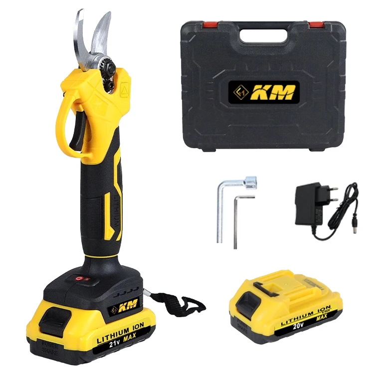 APS111 China Supplier Tree Branches Cutting Sissoris Electric Pruning Shears Battery Powered