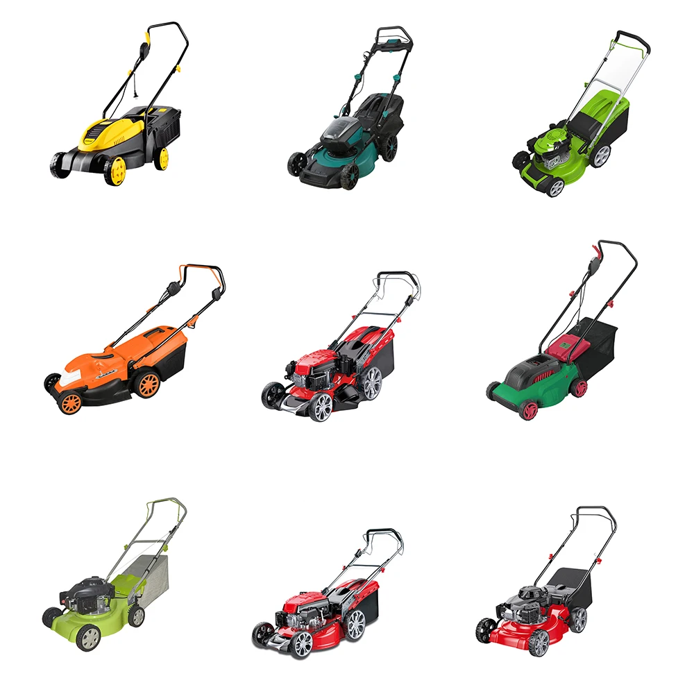 GOLDMOON auto diesel petrol cylinder manual tractor lawn mower