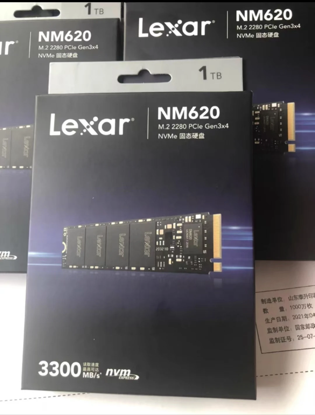 Lexar NM620 M.2 NVMe SSD  256GB/512GB/1TB PCIe Gen3x4 Solid State Disk SSD for Gaming PC up to 3500MB/s read 1300-3000MB/s write