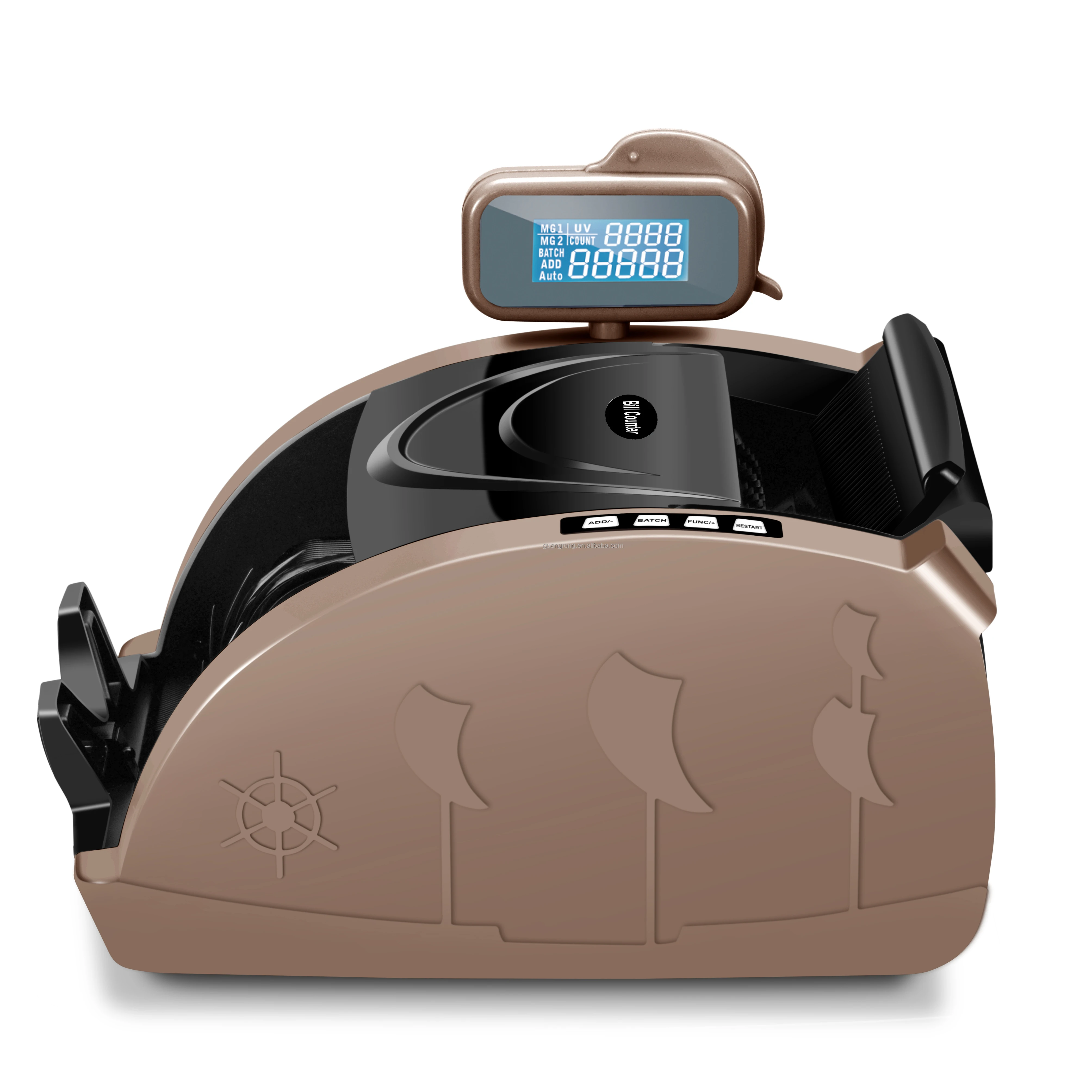 Mixed used  euro sorter paper cash currency  money detector bill counter counting machine with UV MG IR