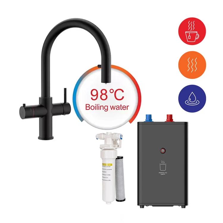 Iwater Under Counter Hexagon Mechanical 2.4L Cheap Water Dispenser Instant Hot Water Dispenser