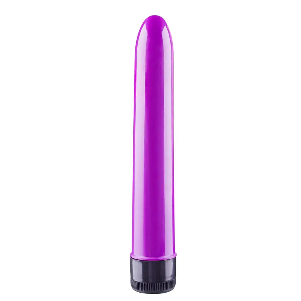 
Purple Color Vibrator 7 Inch Bullet Dildo Adults Sex Toys Massager Vagina Anal Butt Plug 