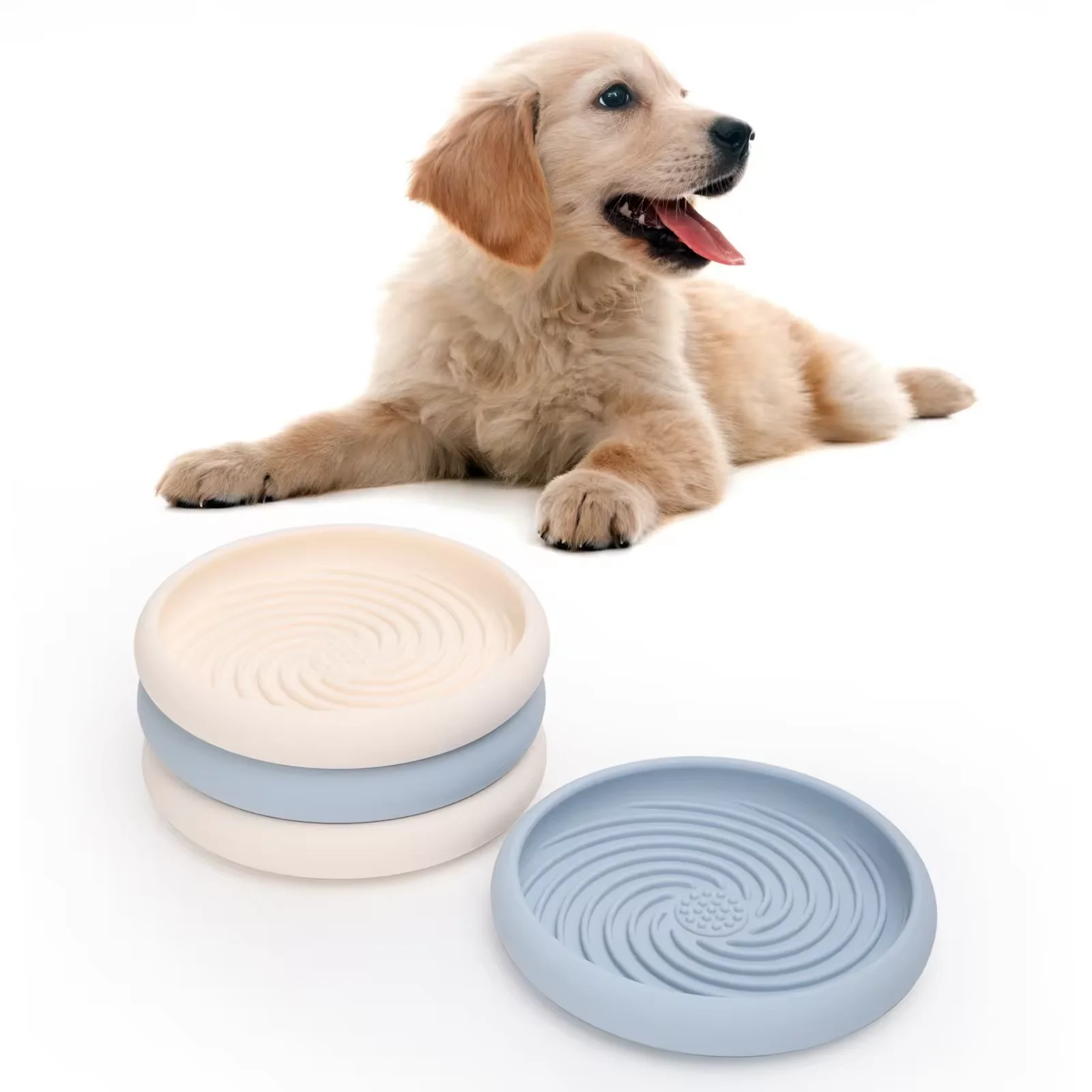 New Product Ideas 2024 Dog Cat Licking Mats Pets Bowl Pad for Silicone Treat Pet Dogs and Cats Lick Pad Pet Feeder Modern 50pcs