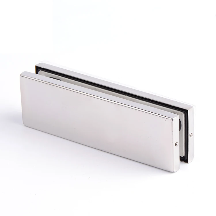 Stainless Steel plate and Aluminum Alloy body Glass Door Clamp Patch Bottom Fitting Door Hinge Door & Window Accessories