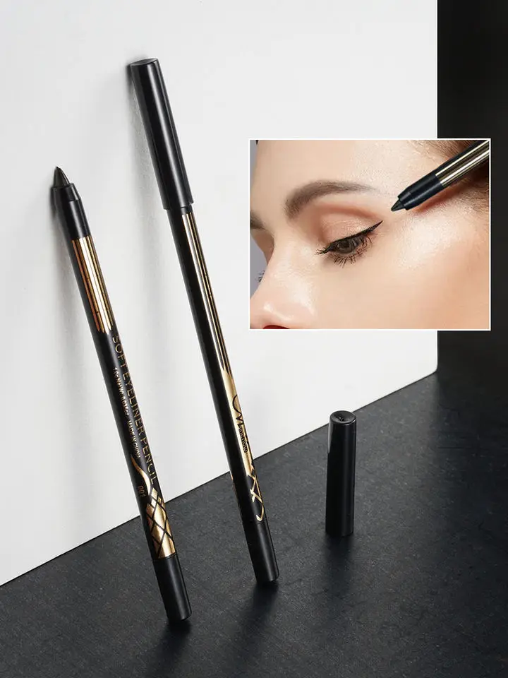 MENOW pencil eyeliner waterproof black eyeliner pencil waterproof