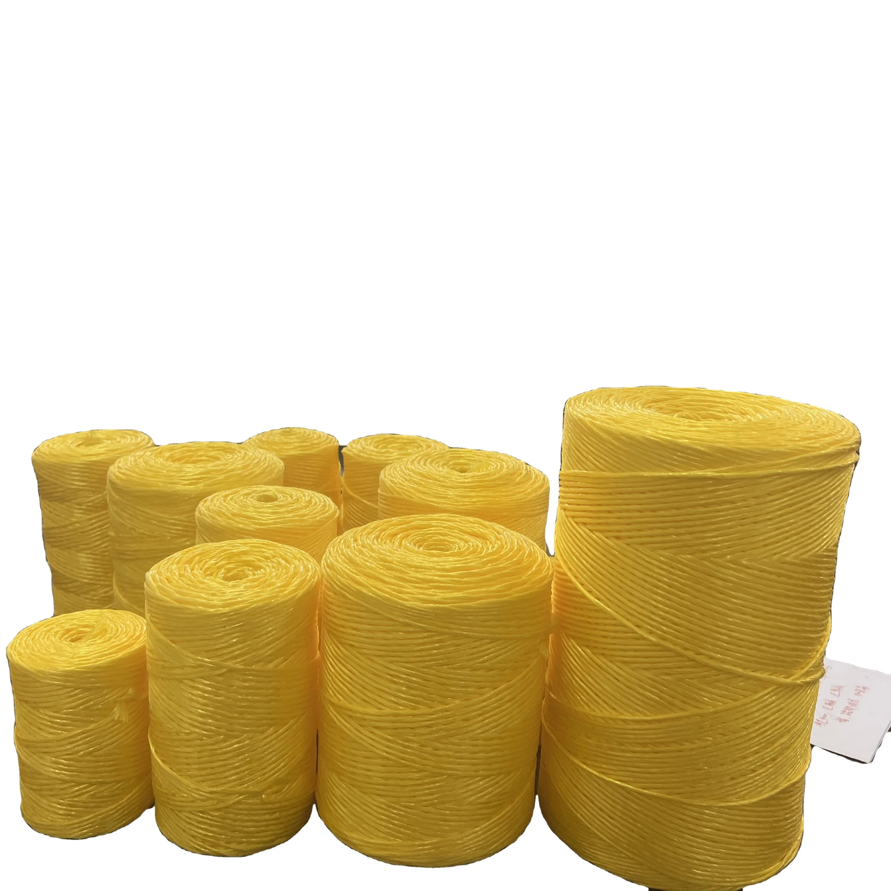 Hot Sales 3mm Polypropylene Rope Package Binding PP Baler Twine for Agriculture Wrapping
