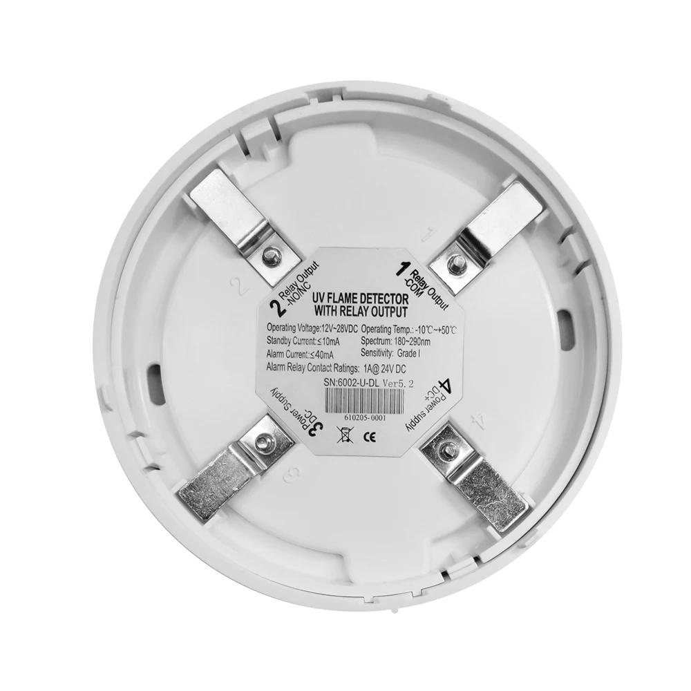 Shenzhen DC24v  Uv Flame Detector With Relay Output For Fire Alarm System