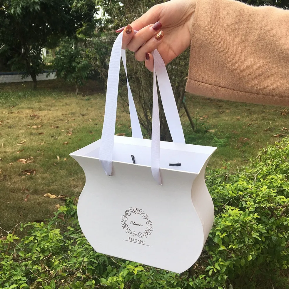 2020 fashion design handmade basket gift box rose flower flower planter box