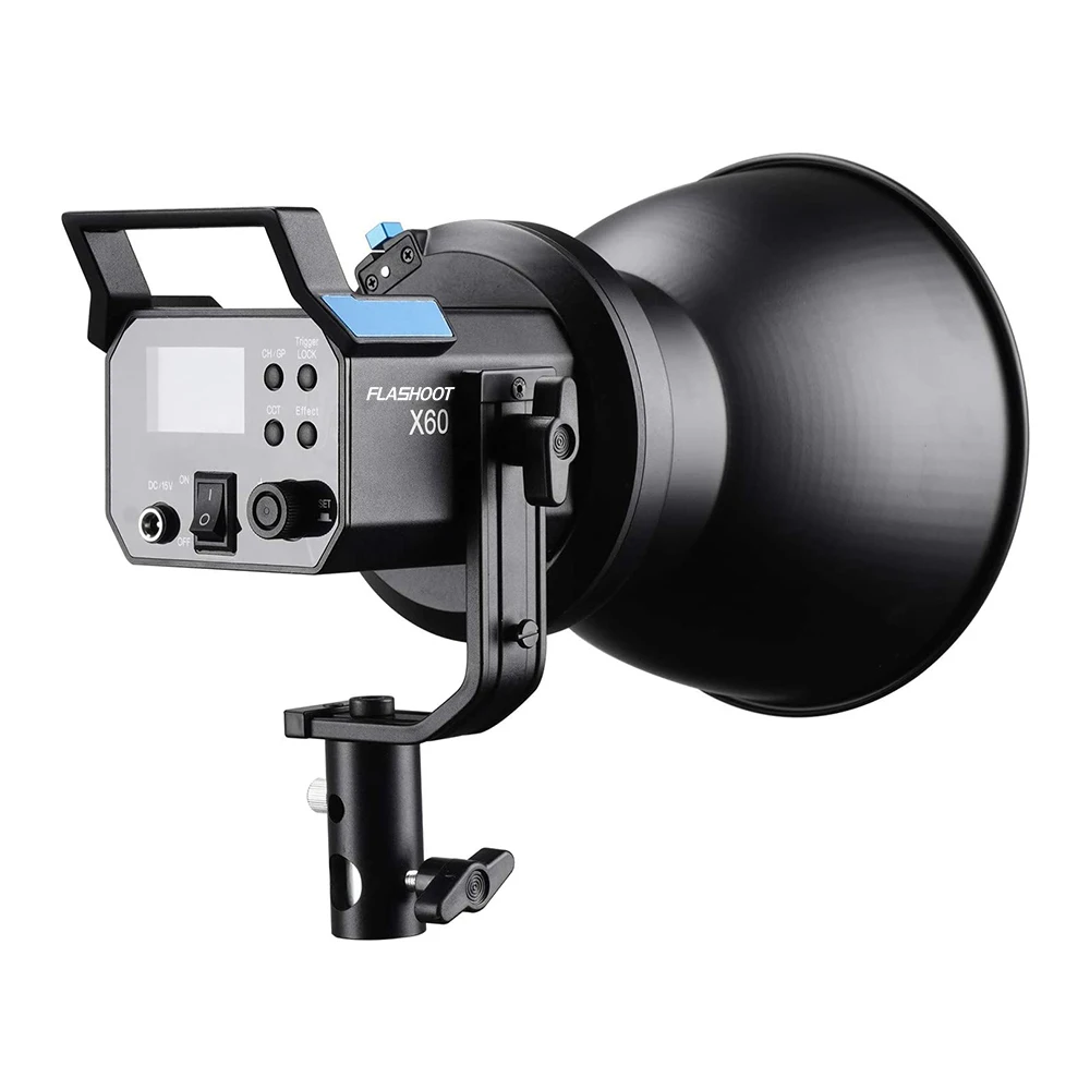 SOKANI X60  COB LED video Light  80w 5600K 2.4G remote controlled photographic lighting kit