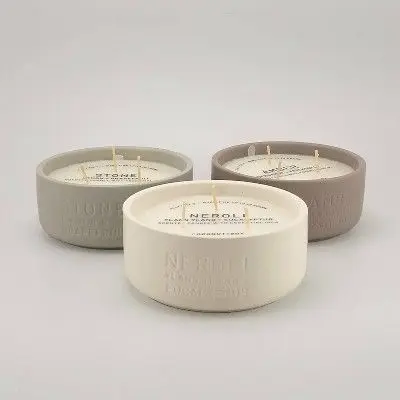 Custom 8oz 10oz 12oz 14oz 16oz Scented Candles Luxury Matte Glass Candle Jar with lids