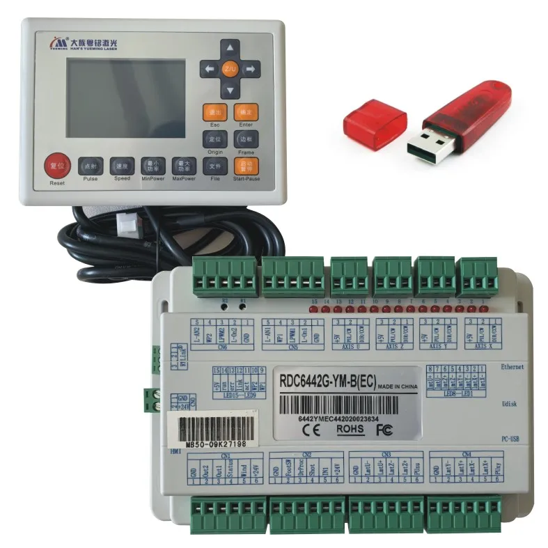  RDC6442G-YM Yueming контроллер USB ключ CO2 лазерные детали