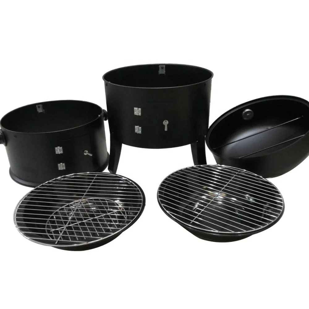 3 inch 1 Cooker Barbeque Meat Grilling Roasting Charcoal Chicken BBQ Grill