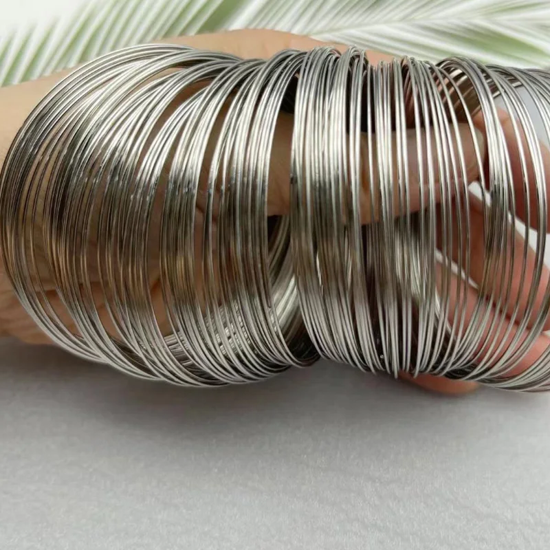 0.6x60mm Memory Wire Bracelet Carbon Steel Memory Wire for Bracelet Making