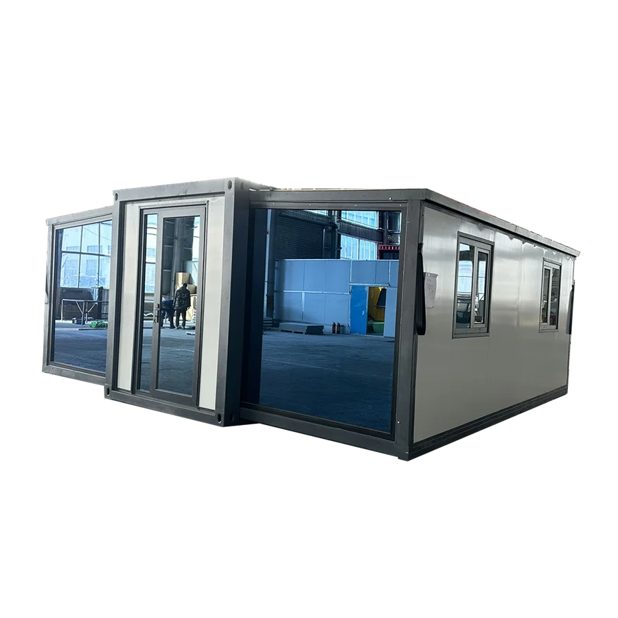 Modern 20 & 40 Foot Expandable Container House Steel Folding Design for Hotel Shop & Apartment Use