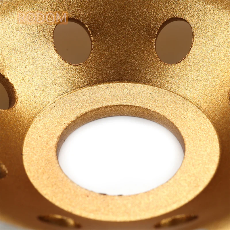 
RODOM 100mm 4.5in Single Turbo Row Diamond Grinding Wheel with 22.23mm Arbor 