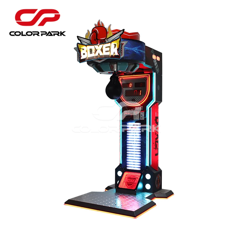 new design amusement park punch and kick arcade machine coin operated games machine boxing boxing machine