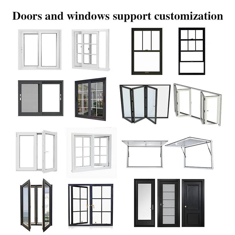 JBDhome Aluminum Alloy Mosquito Net Three-Track Tempered Glass Sliding Window Size Sliding Window Sliding Basement Windows