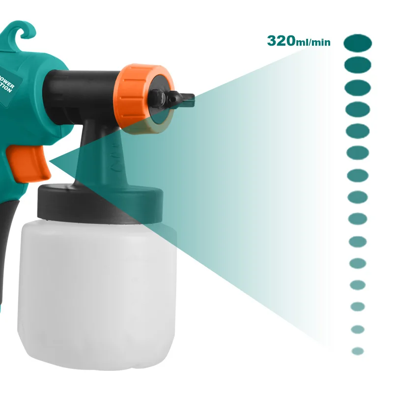 Power Action SG850  850W HVLP Electric Spray Paint Gun