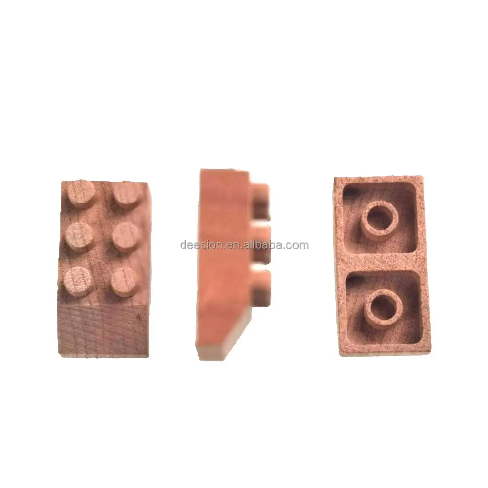 32ABX factory compatible brick 2 x 3 building block STEM accessories in bulk DIY toy educational toy solid wood logooo