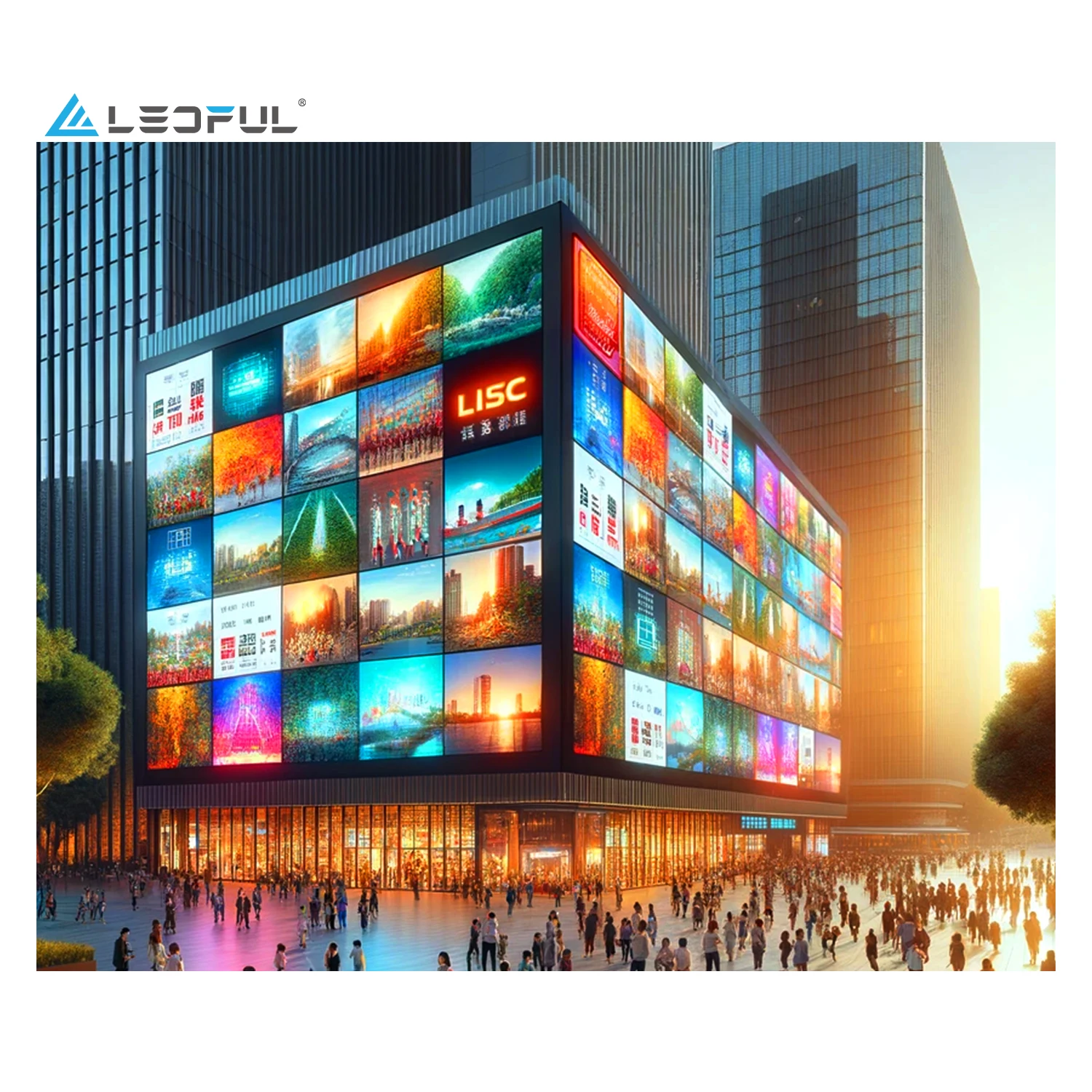 Cheap Panel P10mm P8mm P6mm P5mm P4mm P3mm P2.5mm 6500nits Outdoor P6 Advertising 960x960mm LED Back Sign Display Screen Panels