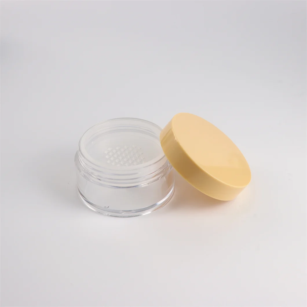 5g 10g 15g 20g plastic powder jar packaging materials cosmetic packaging jar