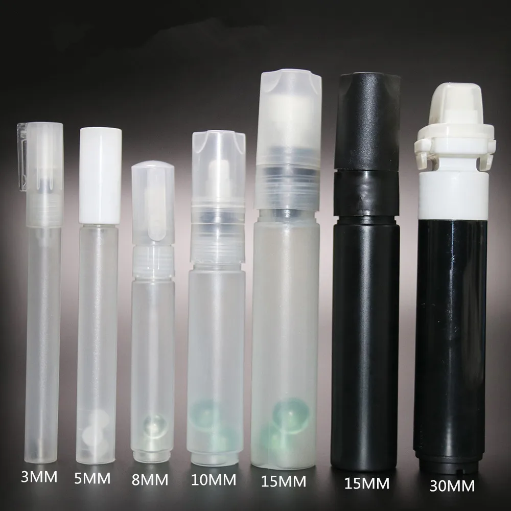 wholesale 3mm, 5mm, 6.5mm, 8mm, 10mm, 15mm, 30mm Ink Refillable Empty Marker Pen