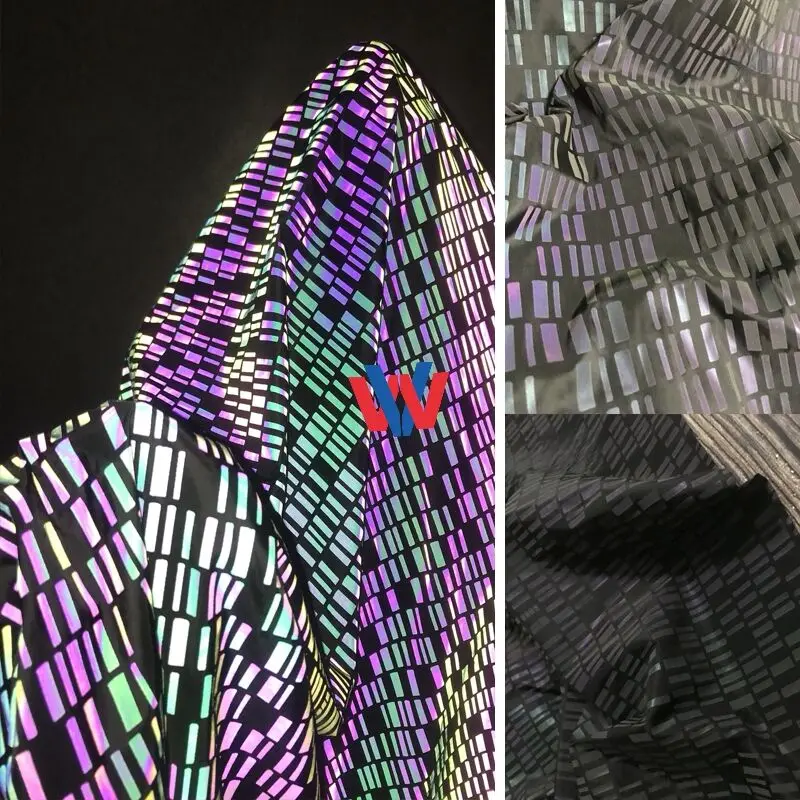 reflective print fabric  spider web printing reflective fabric spiderweb printed reflective fabric