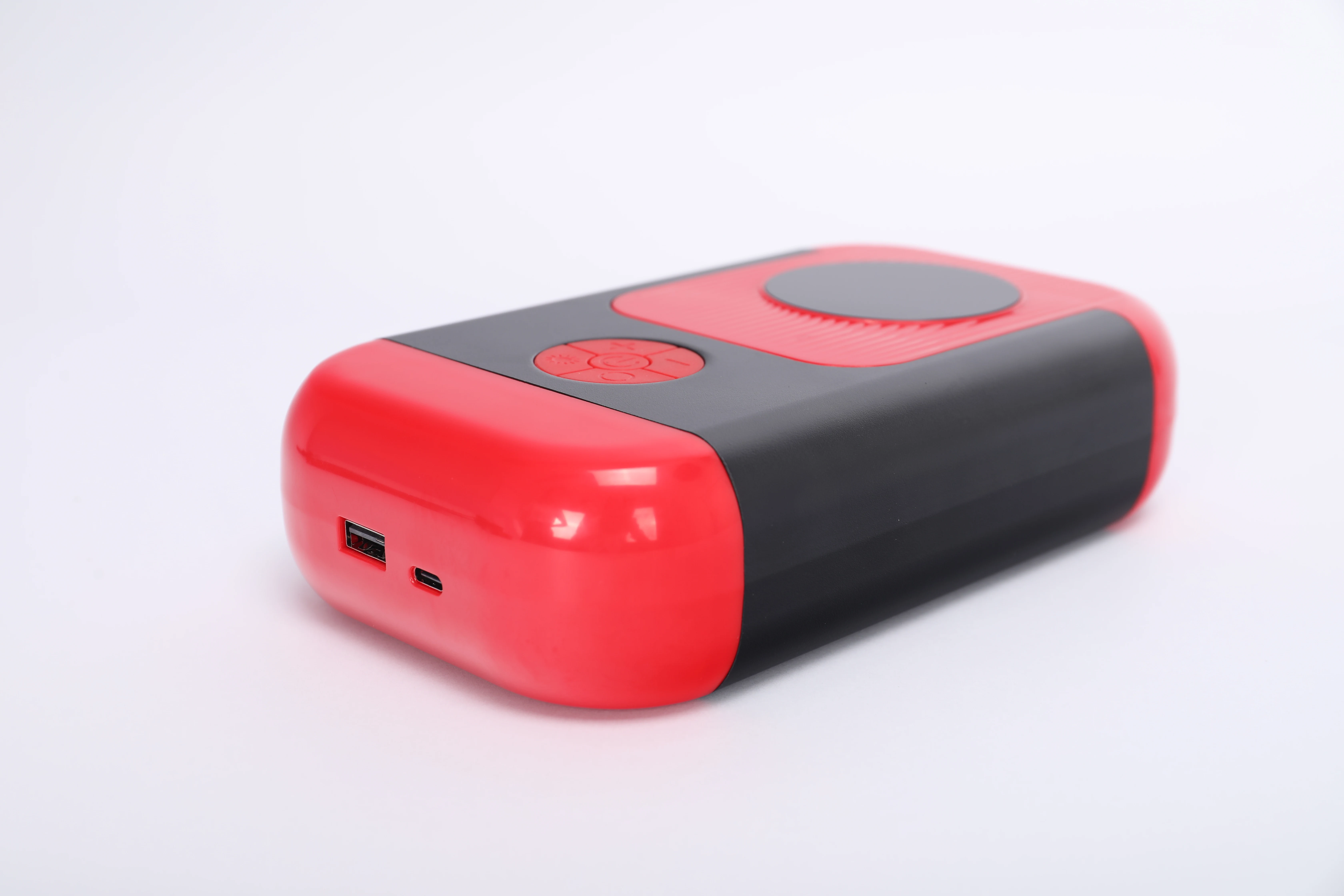 Car Emergency Booster Starting Device Jump Starter Power Bank Flashlight Portable Car Tire Inflator