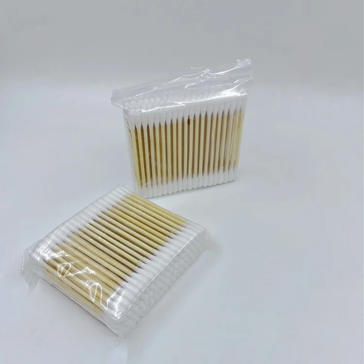 Top  OEM Cotton Swabs Qtips Ear Cleaning Swabs 200pcs For Cosmetic Use