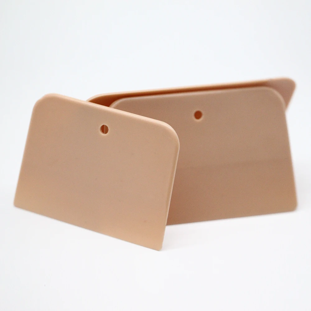 Auto Body Filler Plastic Putty Cards Plastic Spatula Card Reusable Plastic Spreaders Pack 3PCS