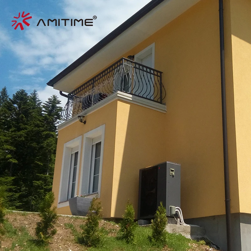 Oem Custom Wifi A+++ Low Noise Home Appliance Split Dc Inverter Air To Water Heat Pump 19Kw