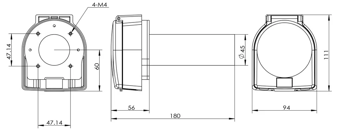 Перистальтический насос для диализа 12 В