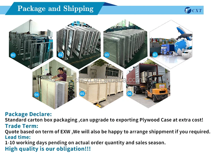 Single Door Full Height Turnstyle Access Control Full Height Turnstile